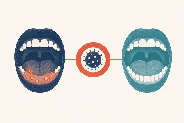 Cold Sores Inside the Mouth