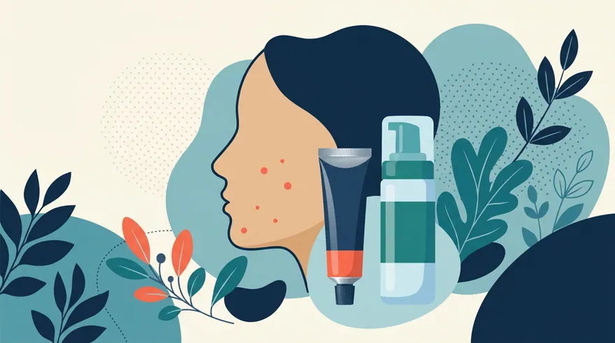 Illustration for Acne