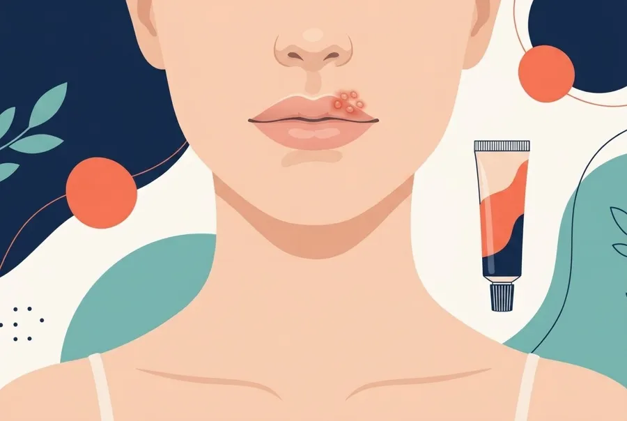 Illustration for Cold Sore