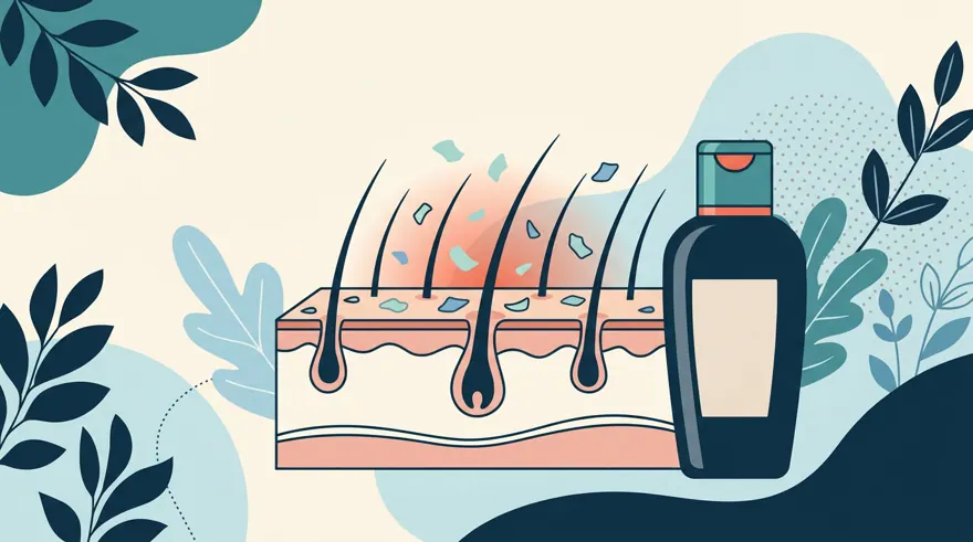 Illustration for Dandruff