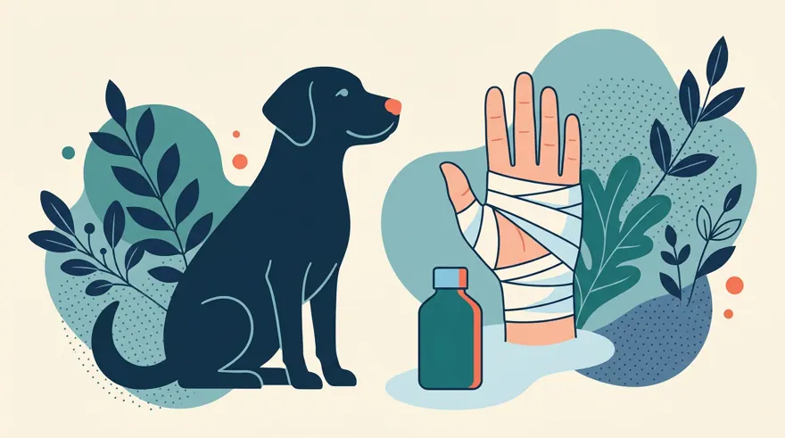 Illustration for Dog Bite