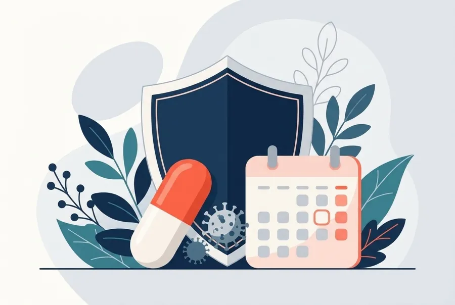 Illustration for Genital Herpes