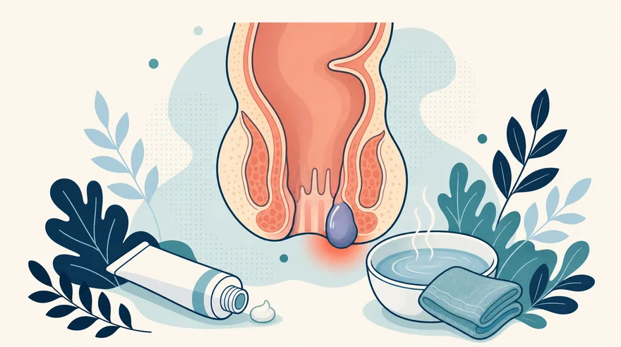 Illustration for Hemorrhoids