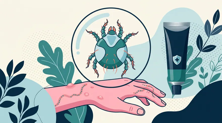 Illustration for Scabies