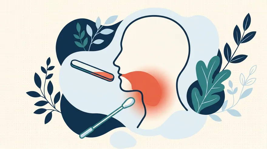 Illustration for Sore Throat