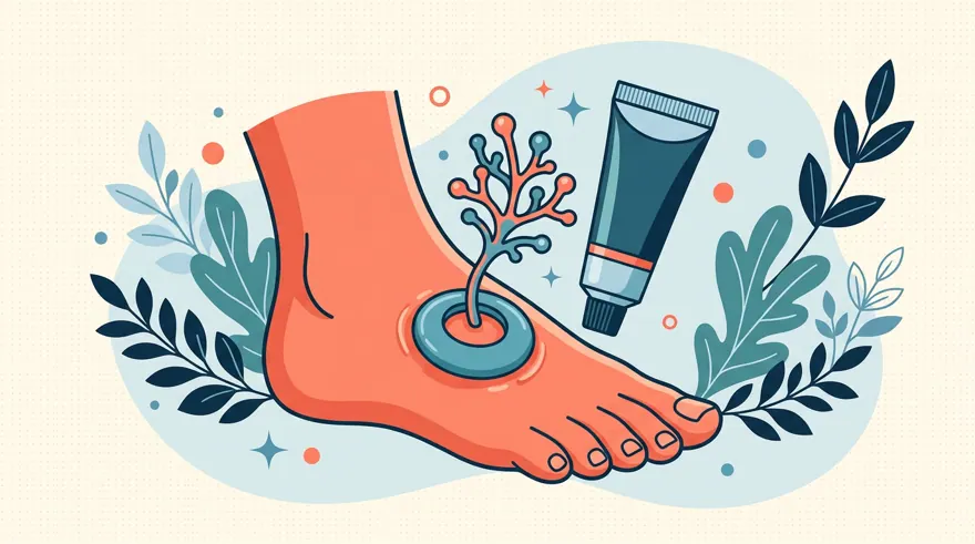 Illustration for Skin Fungus